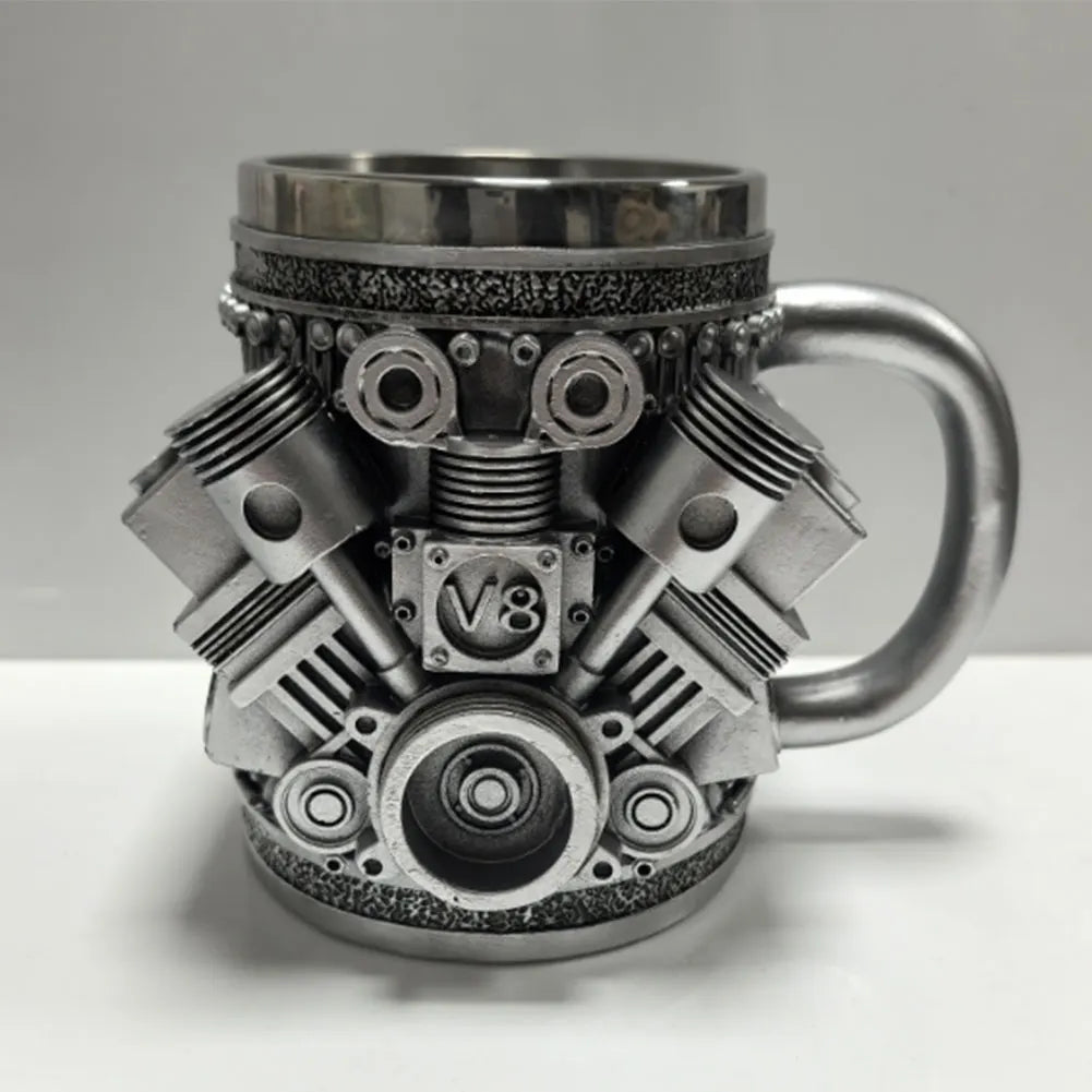 Unique Car Engine Coffee Mug