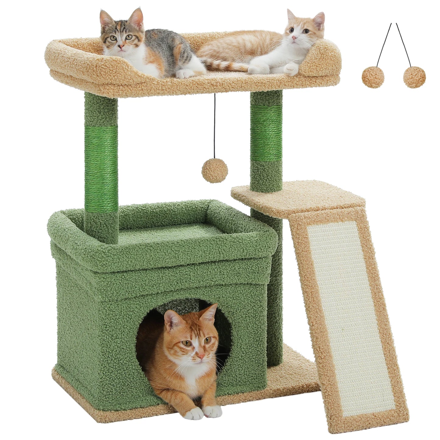 Small Cat Tree for Indoor Cat