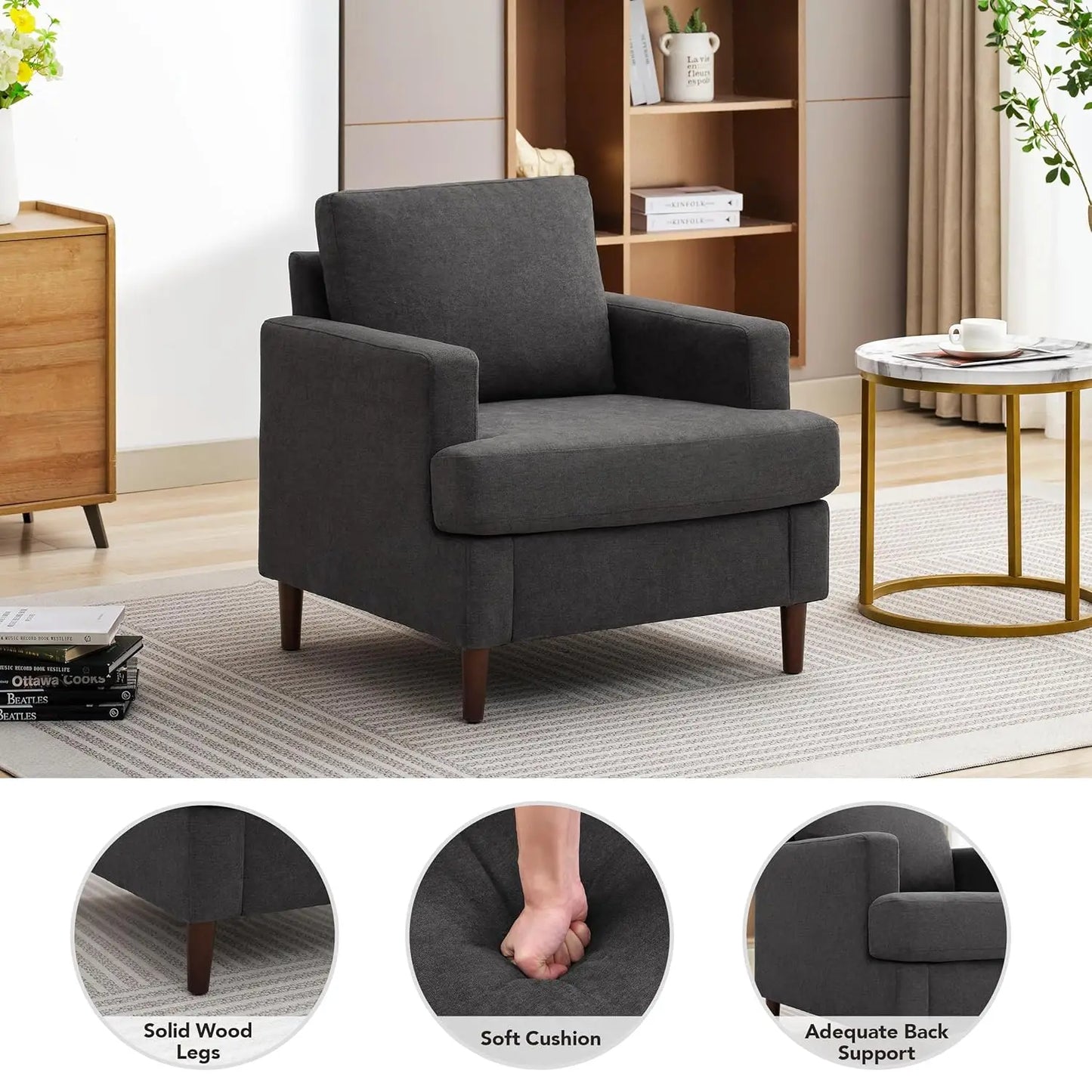 Mid-Century Accent Chair