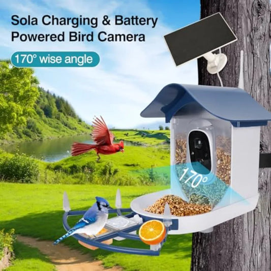 Smart Bird Feeder with CameraAI