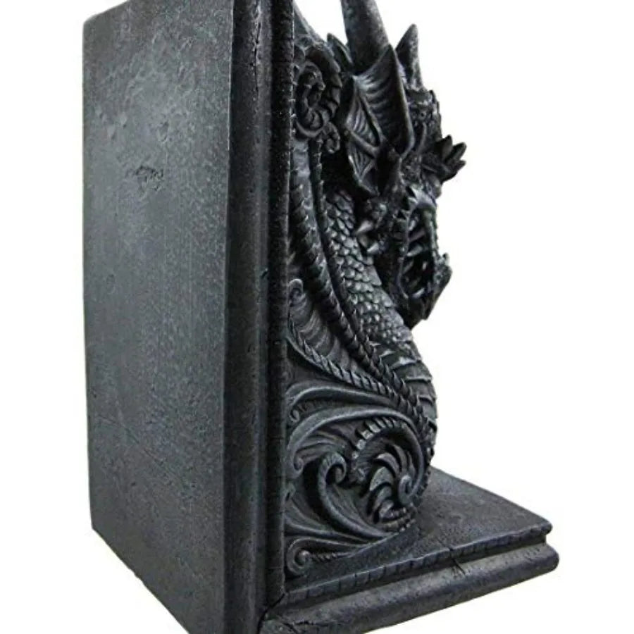 Gothic Dragon Bookends