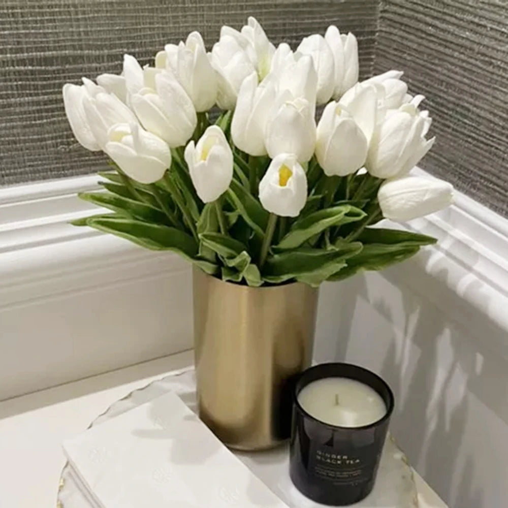 7" x 4" small Brass Vase