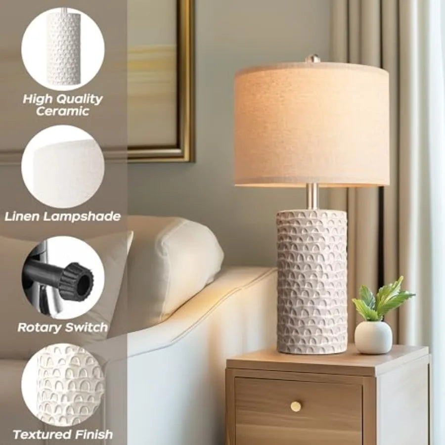 Ceramic Table Lamp Set of 2