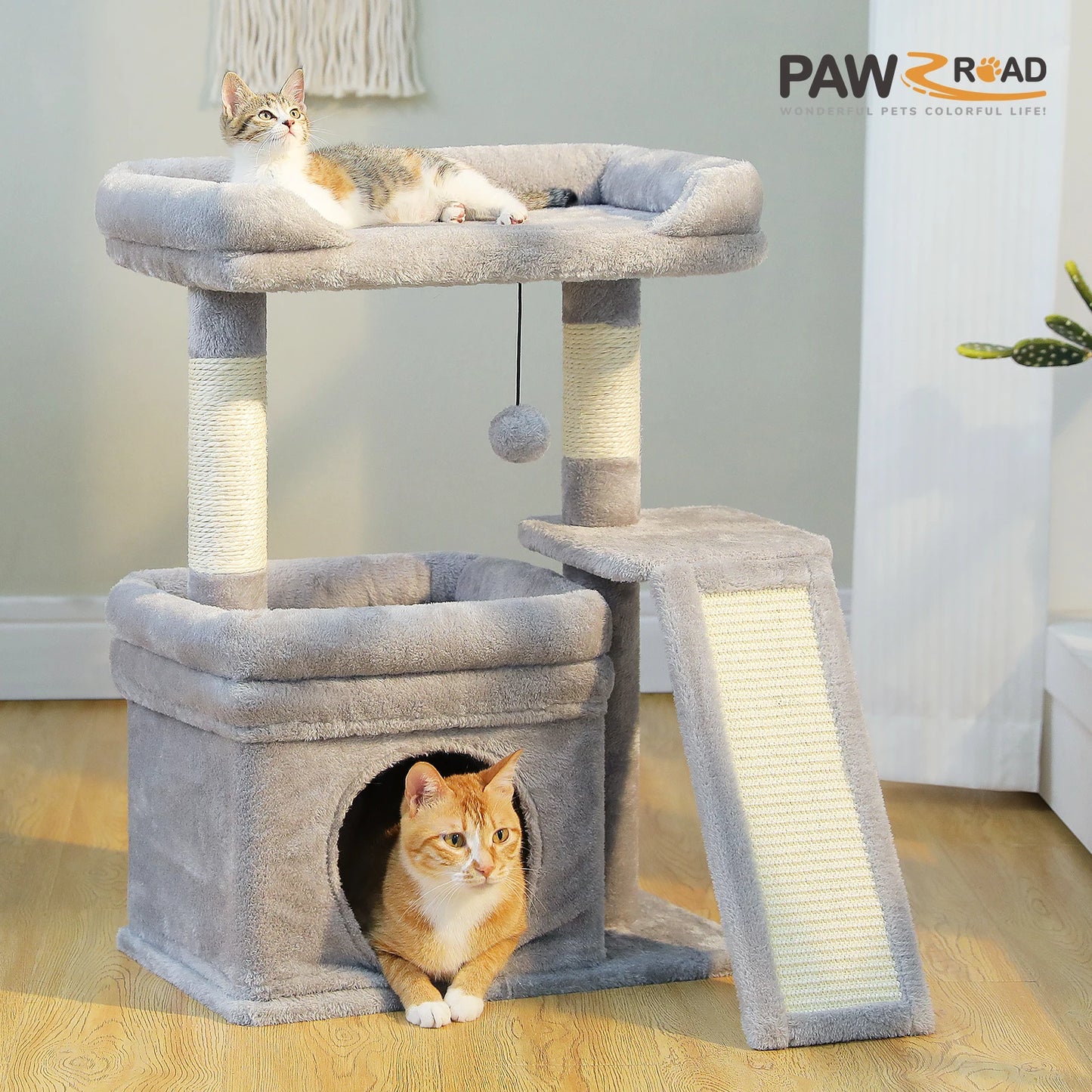 Small Cat Tree for Indoor Cat