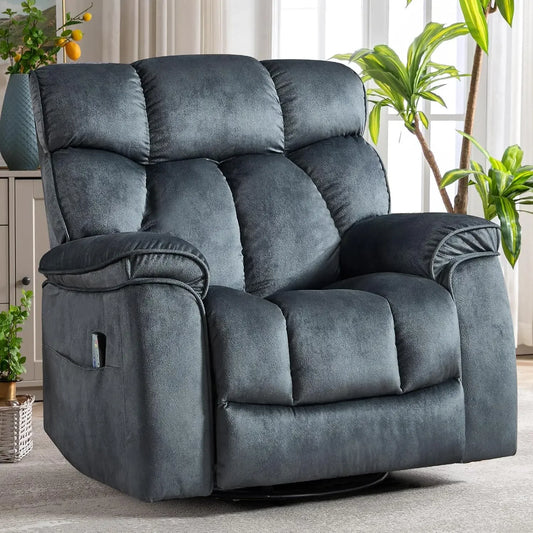 Oversized Rocker Recliner - Heat & Vibration