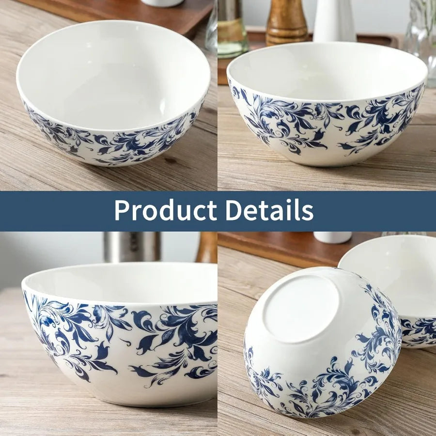 Large ceramic mixing bowls