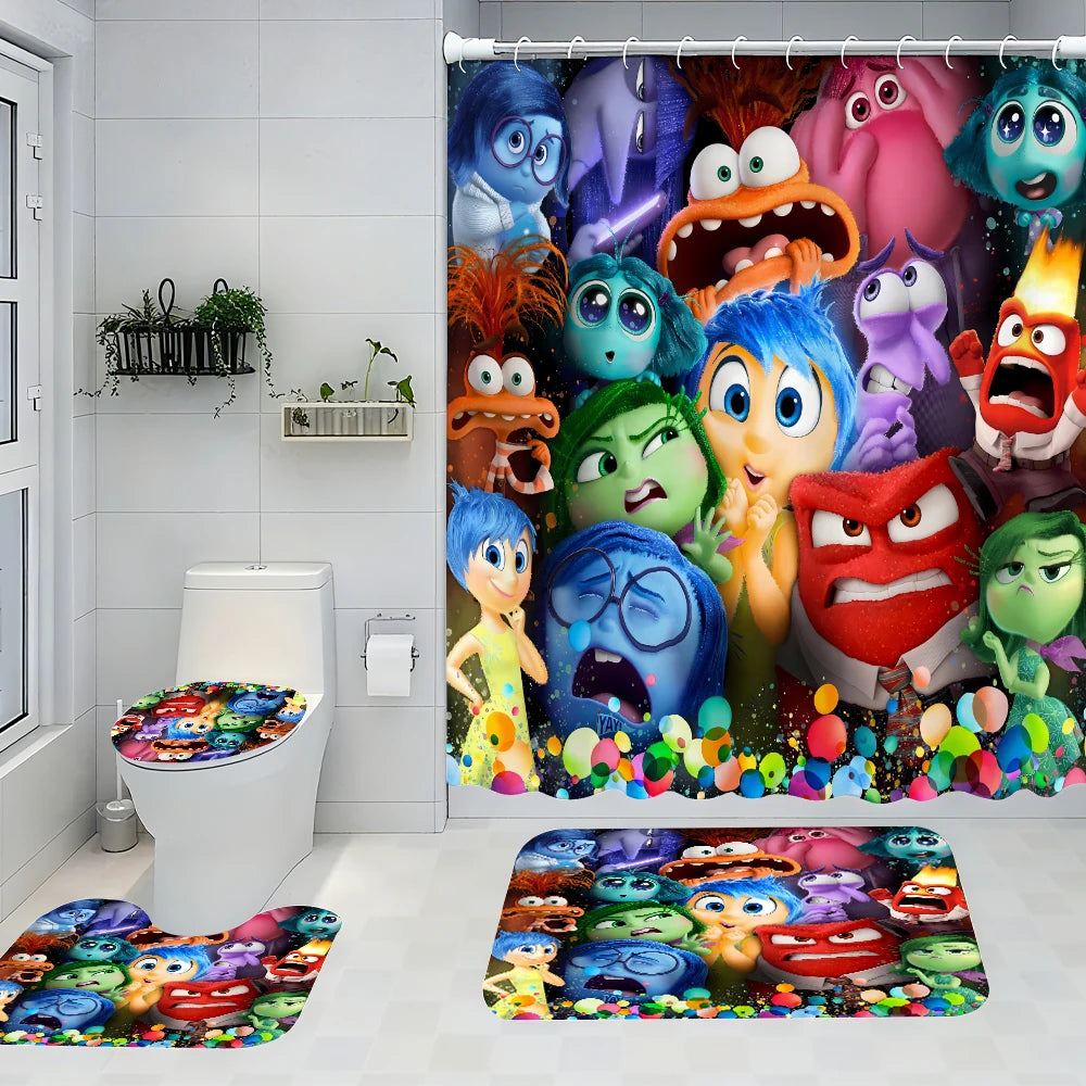 Disney Brainstorming Bathroom Four-piece Set