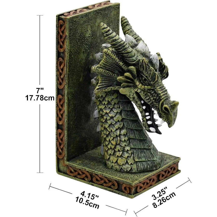 Dragon Bookends 4.15 x 3.25 x 7