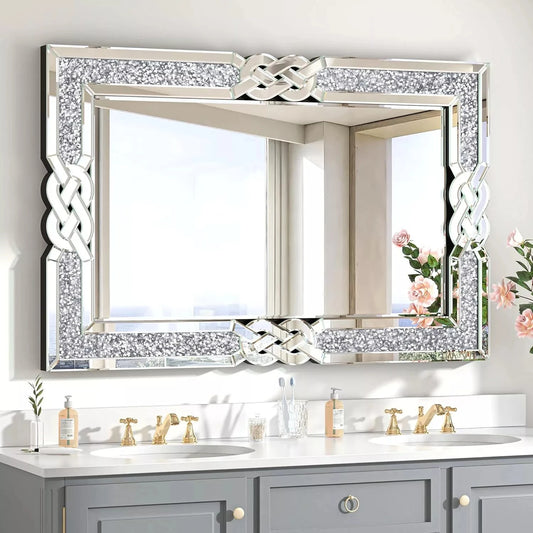 Wisfor Crushed Diamond Wall Mirror