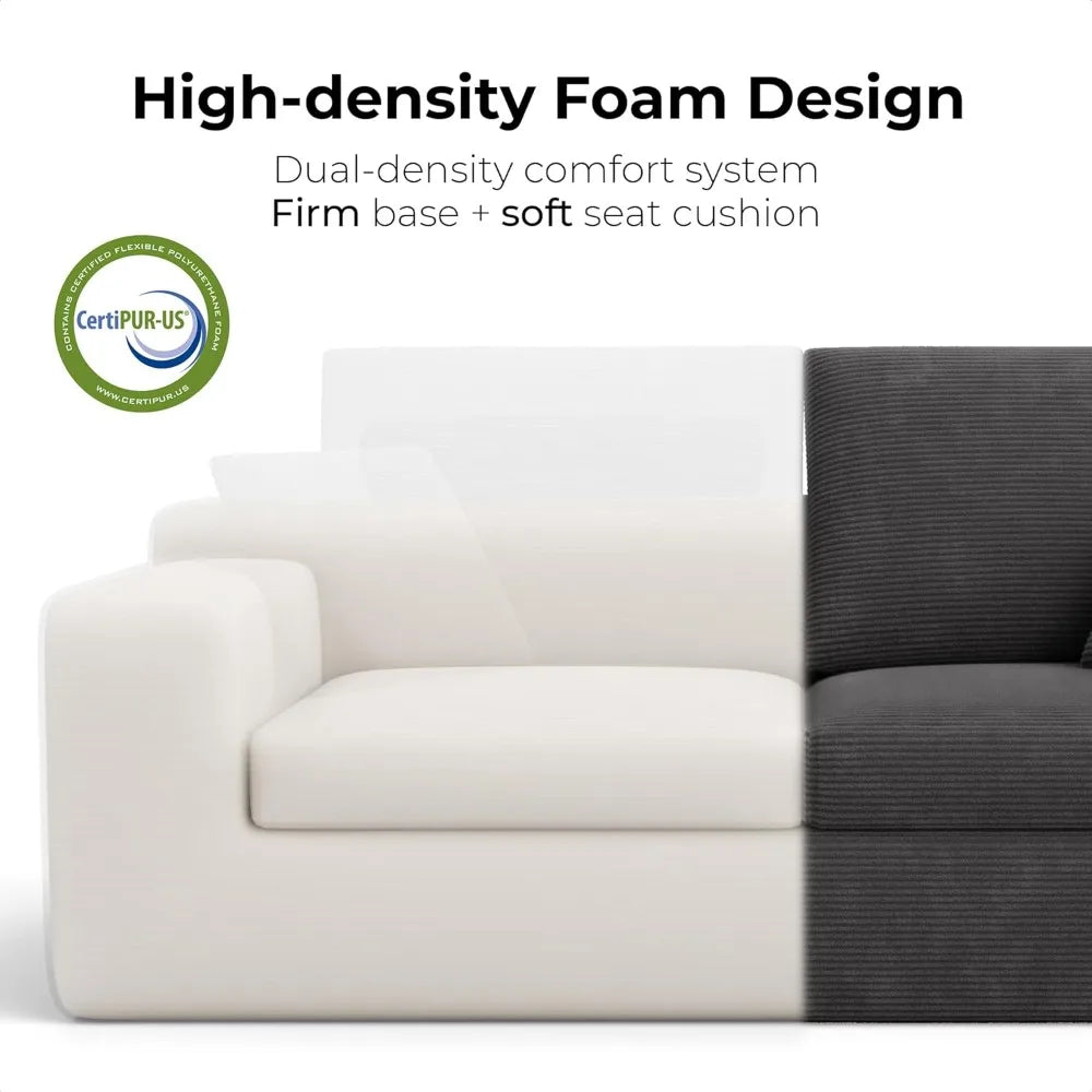 78" Modern Loveseat Sofa in a Box