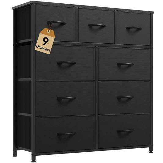9-Drawer Fabric Storage Tower