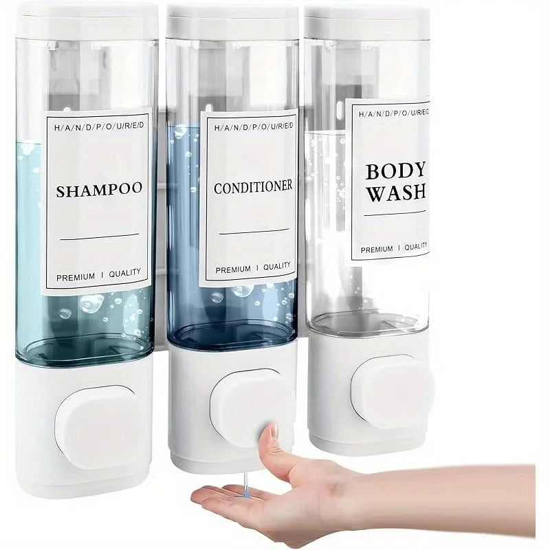 Wall-Mounted Soap Dispenser, Shower Gel Dispenser
