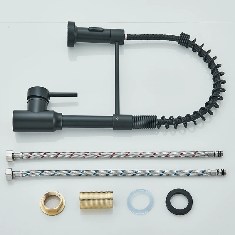 Pull Down Kitchen Faucet