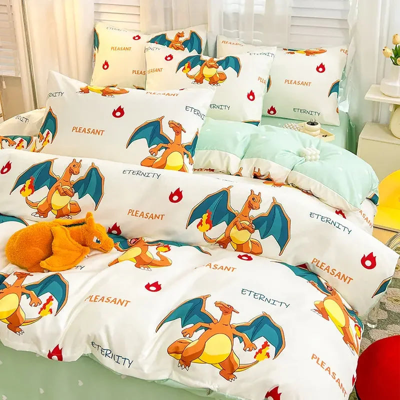 Pokemon Series Eevee Dragon 100% Cotton