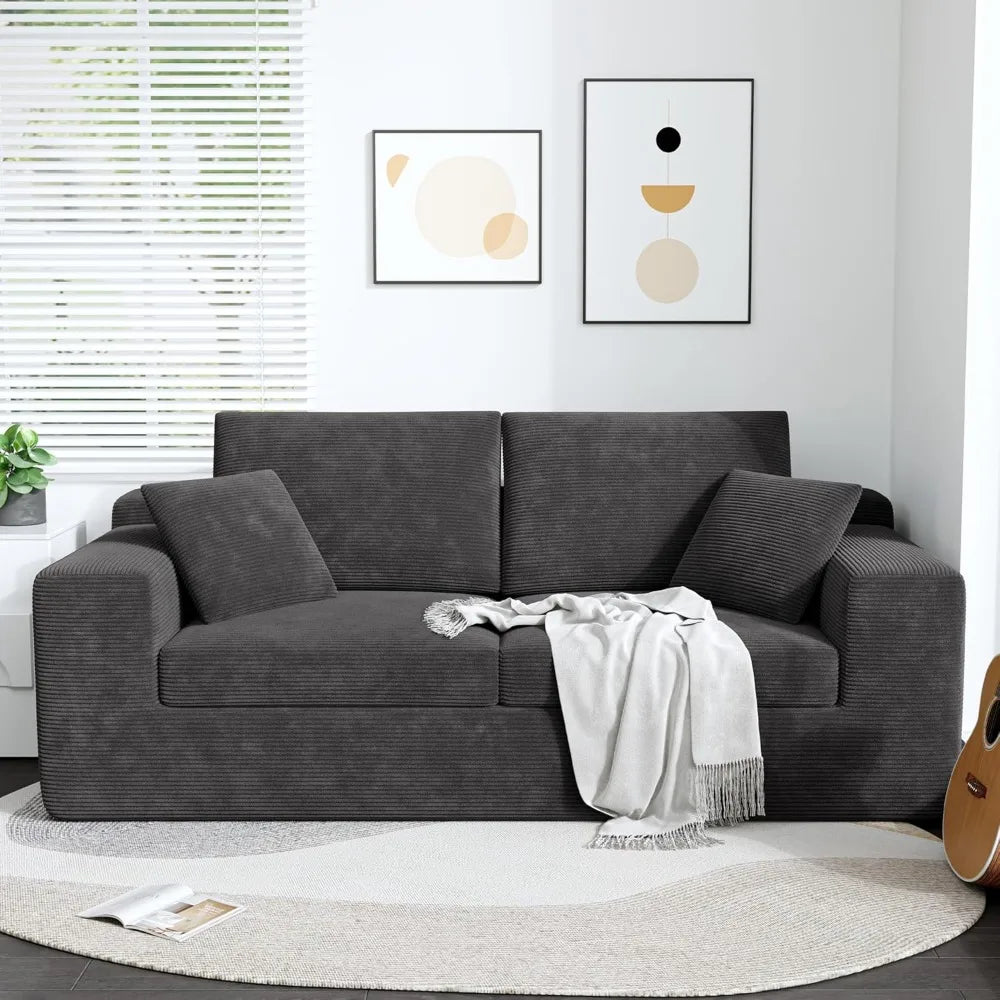 78" Modern Loveseat Sofa in a Box
