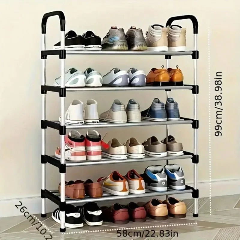 5-Layer Stackable Shoe Rack