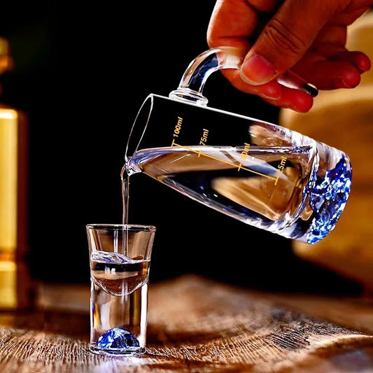 7pcs Crystal Glass Set