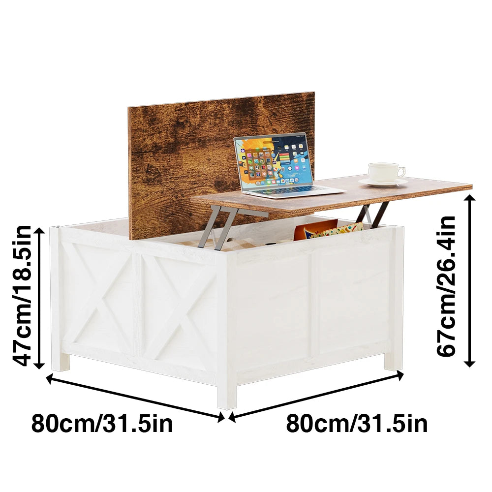 Lift Top Coffee Table With Storage