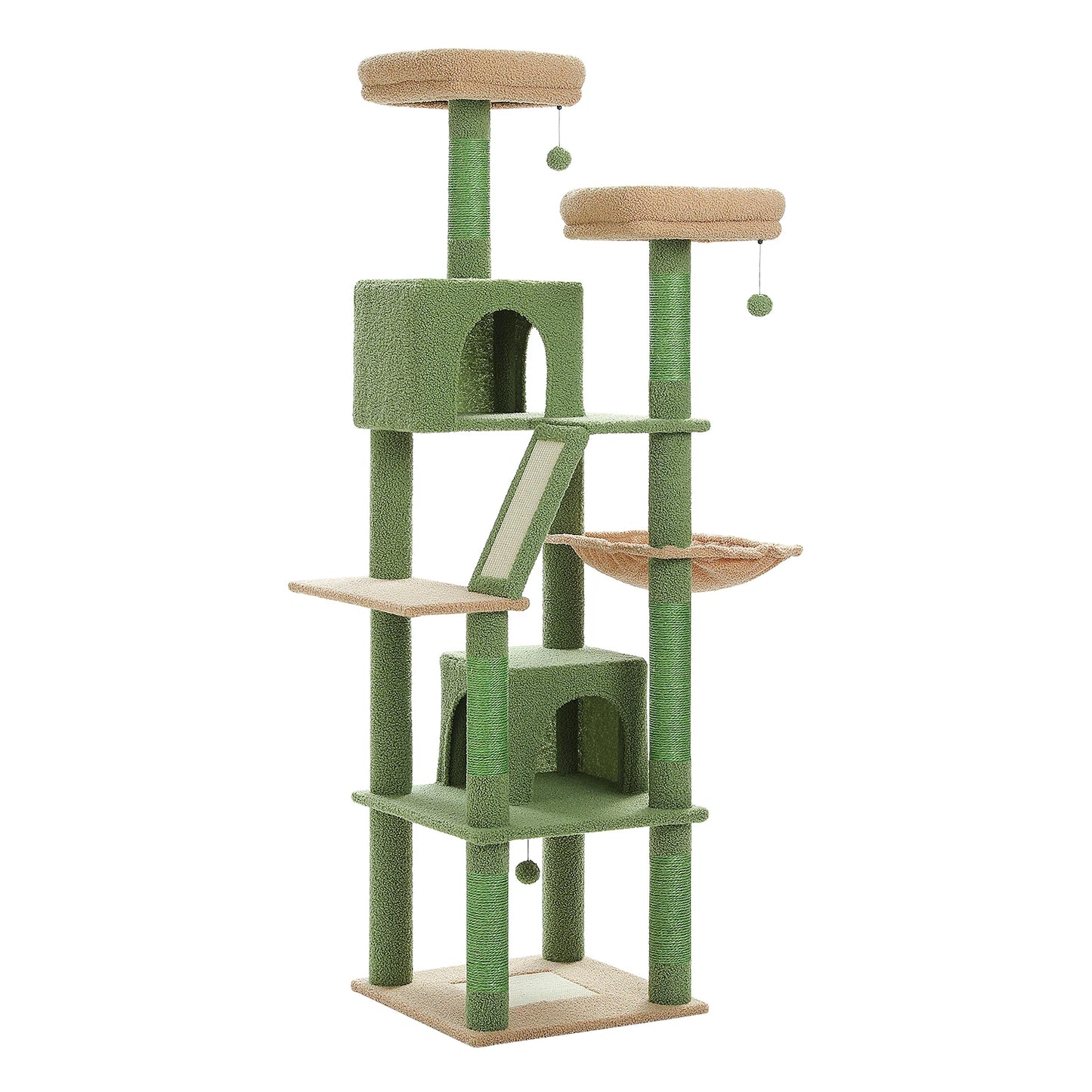 Large Cat Tree Tall Cat Tower for Indoor Cats