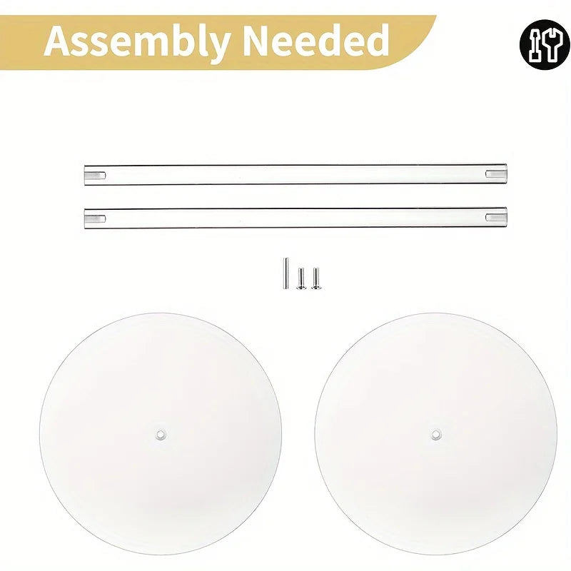 31.5-inch High Acrylic Vase Flower Stand