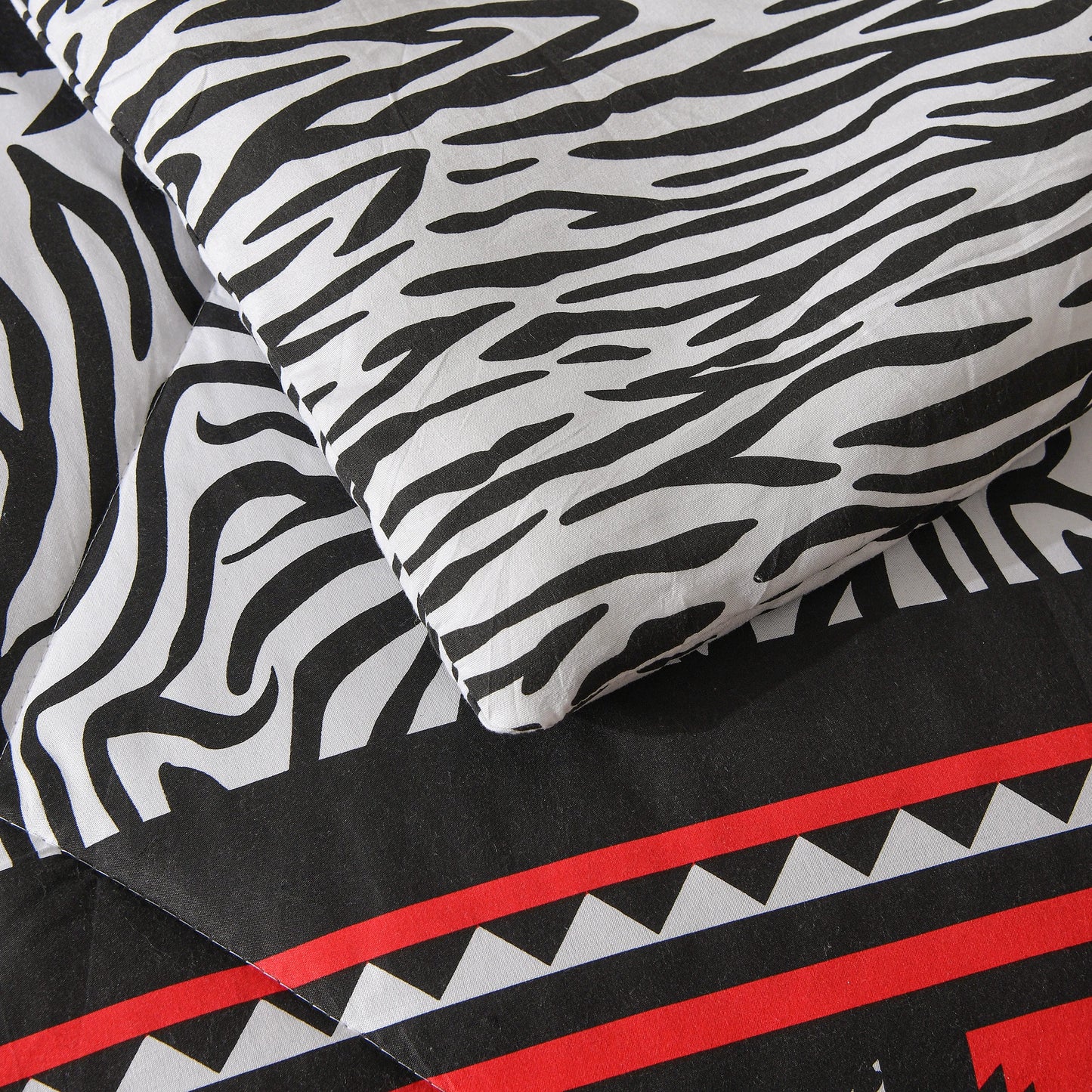 3 Pieces Comforter Set Bed In A Bag