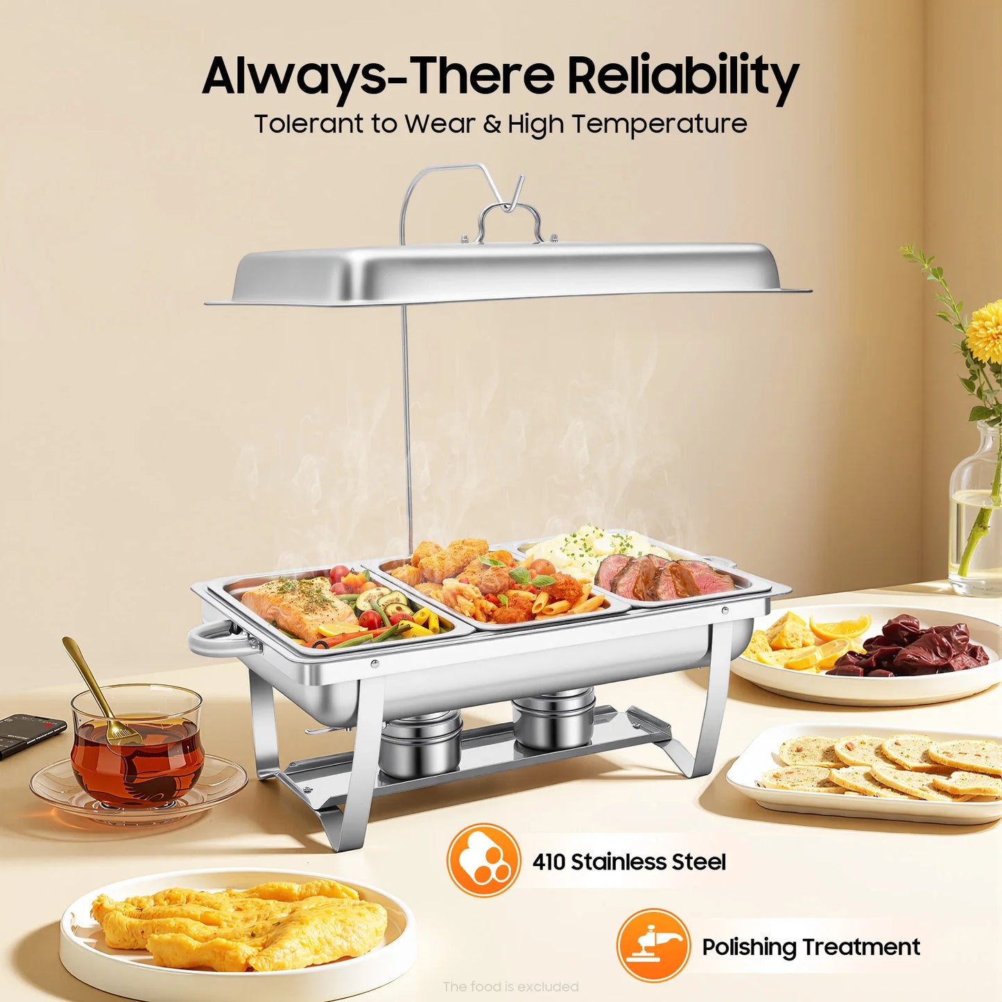 Stainless Steel Food Warmer Chafing Dish