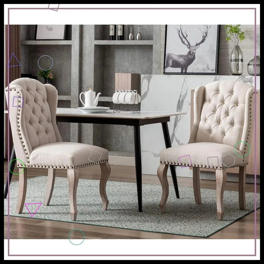 Farmhouse Dining Chairs Set Of 2