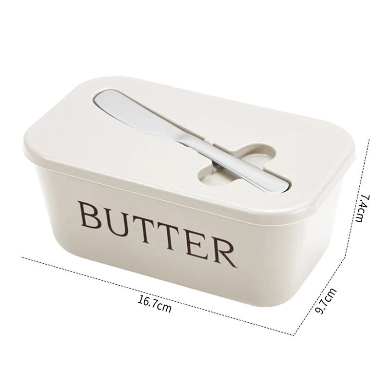 Butter Container With Knife