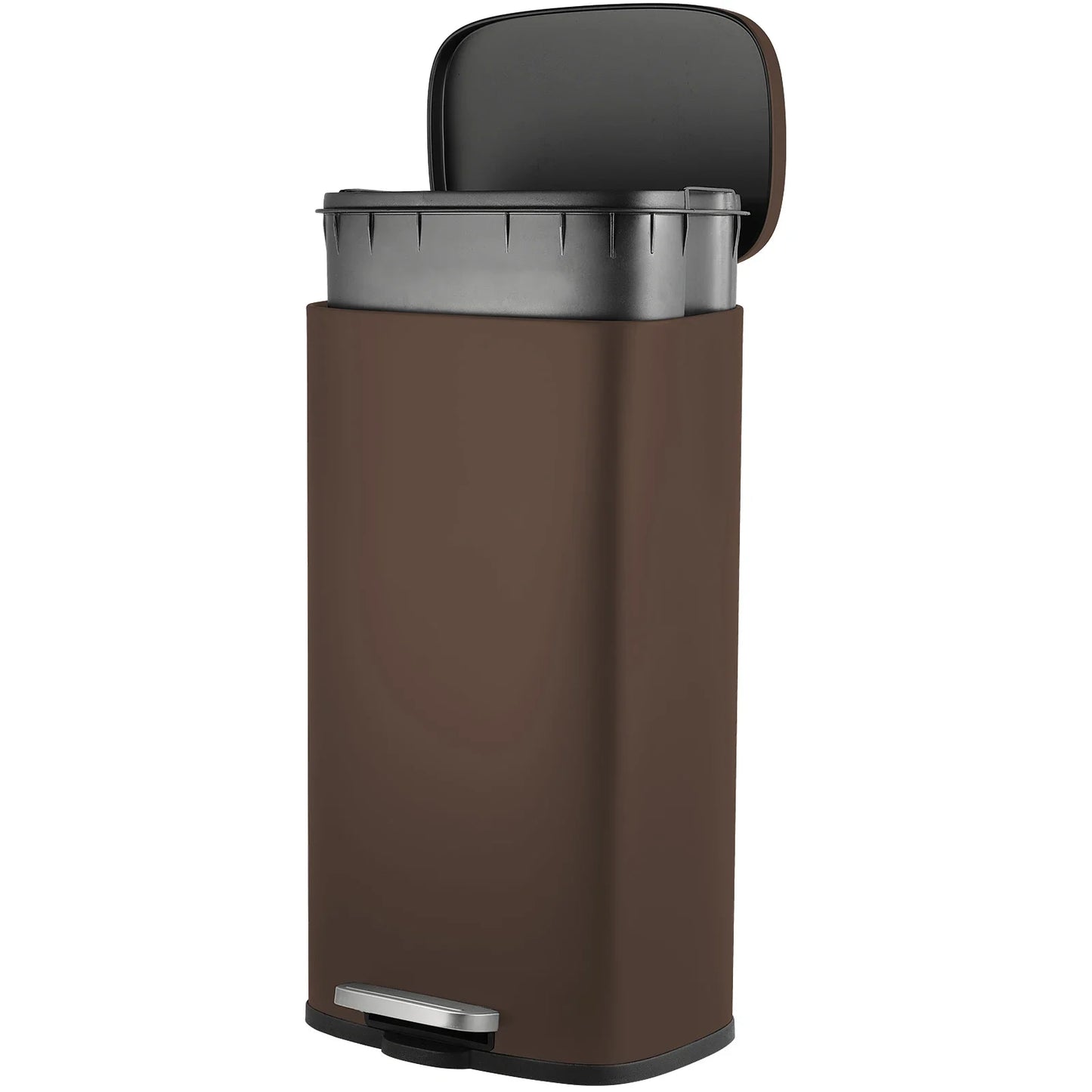 Rectangular Trash Can Soft-Close Foot Pedal