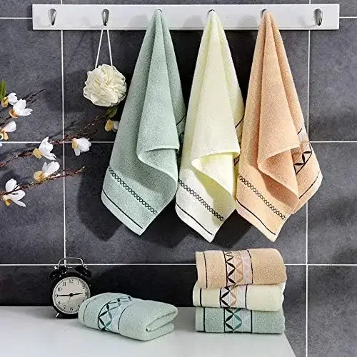 4 Packs Pure Cotton Hand Towel 100% Cotton