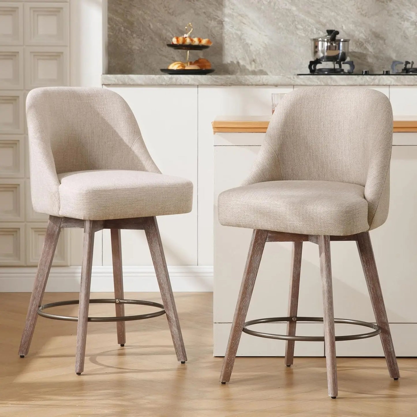 Counter Height Bar Stools Set of 2