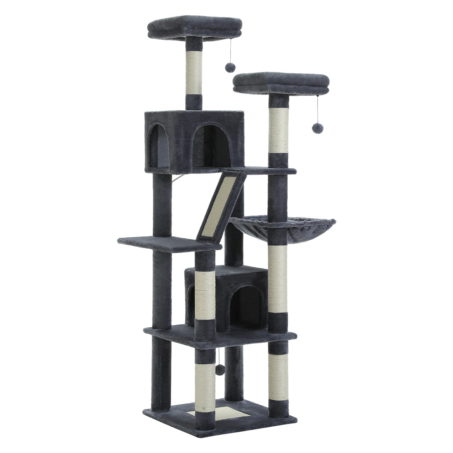 Large Cat Tree Tall Cat Tower for Indoor Cats