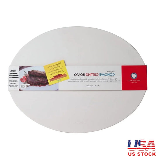 Non-Skid Concave Carving Board