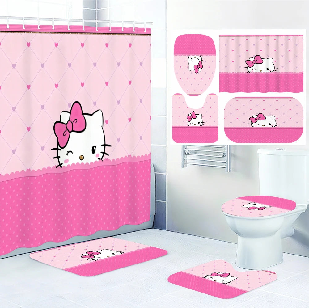 Sanrio Hello Kitty Bathroom Four-Piece Set