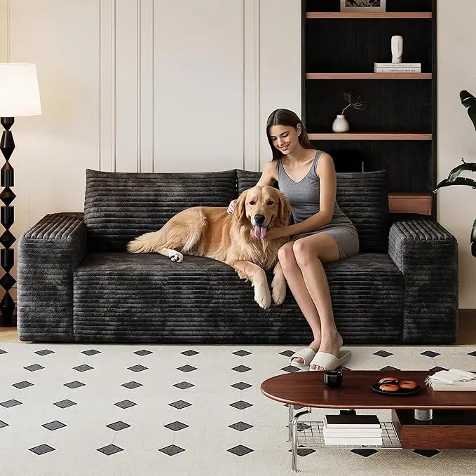 71" 3-Seater Love Seat Sofa