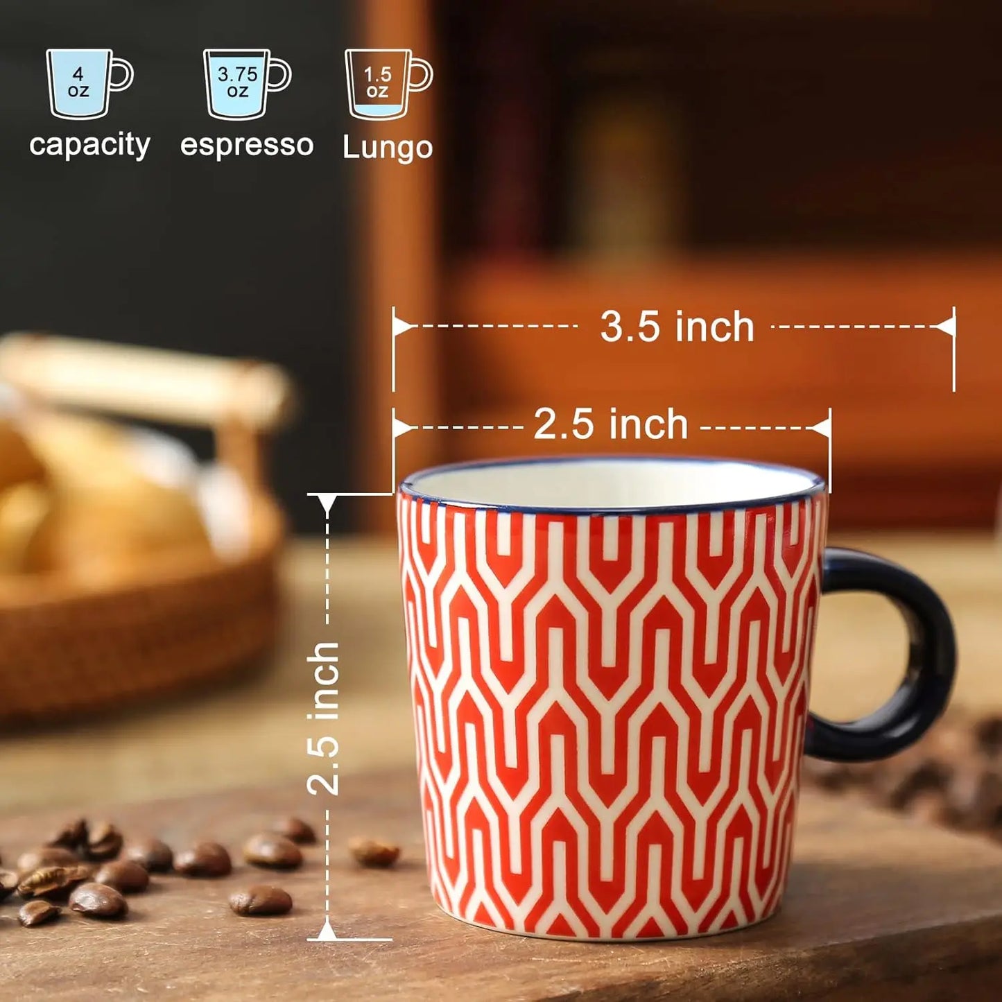 Porcelain Espresso Cups 4