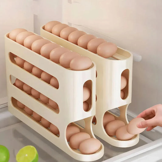 4 Layers Automatic Rolling Egg Holder