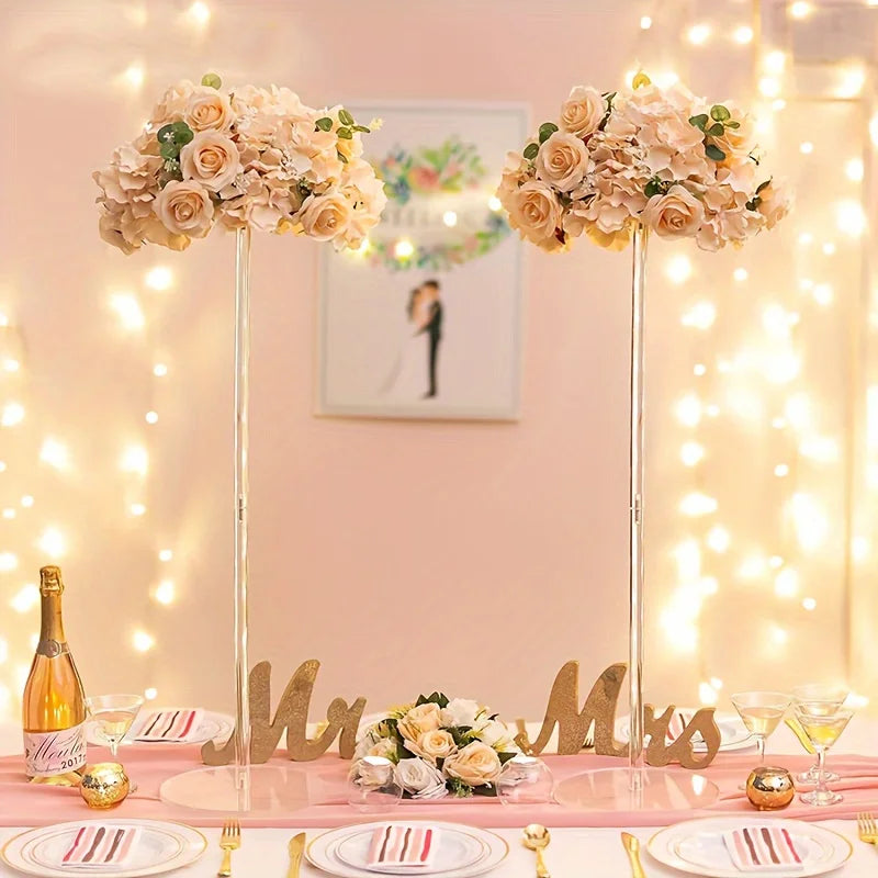 31.5-inch High Acrylic Vase Flower Stand