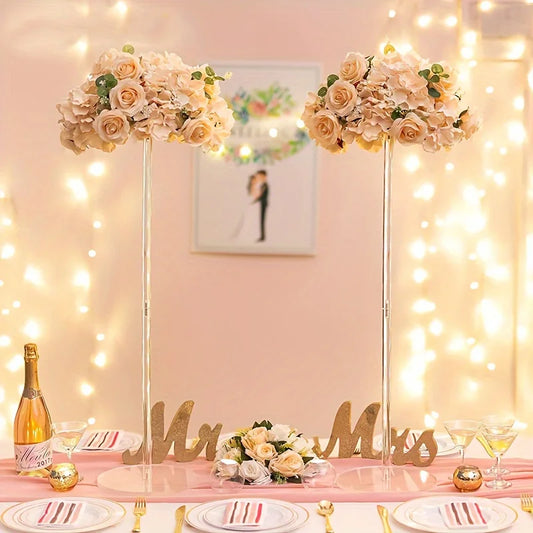 31.5-inch High Acrylic Vase Flower Stand