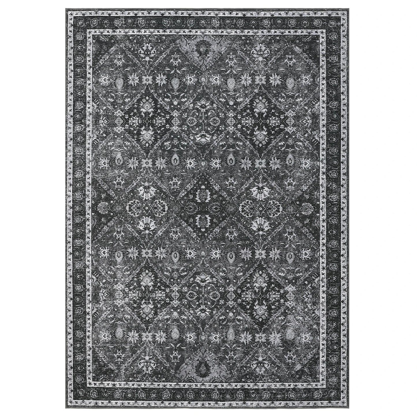 Machine Washable, Non-Slip,Stain & Water Resistant Rug