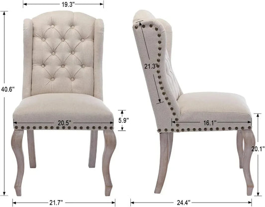 Farmhouse Dining Chairs Set Of 2