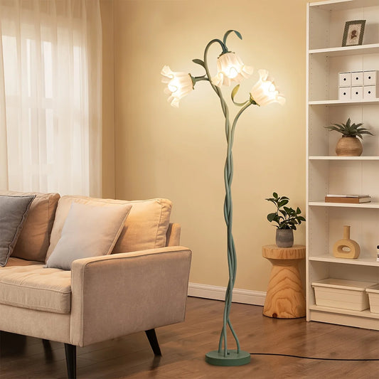 Modern Art Flower Floor Lamp