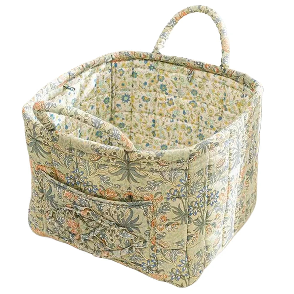 Boho Fabric Storage Basket