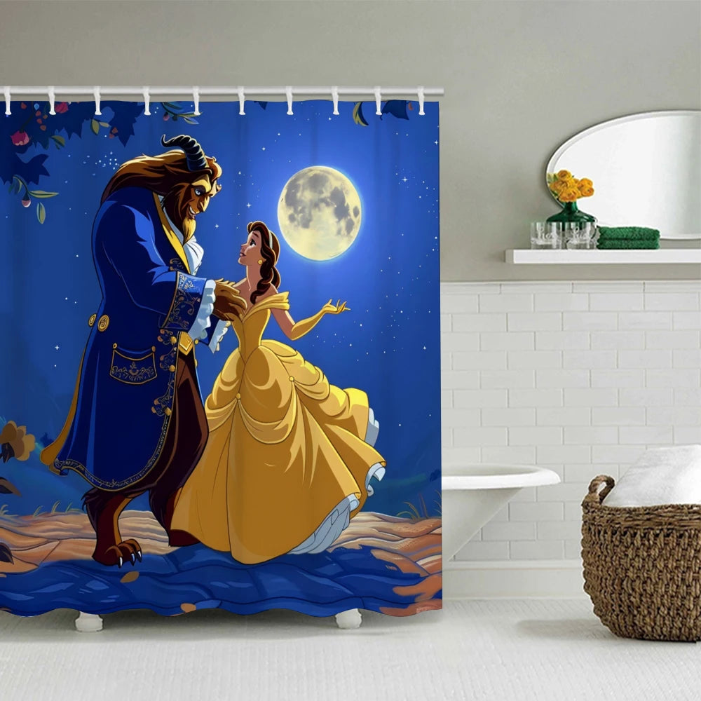 Disney Prince and Princess Beast Bathroom Four-piece