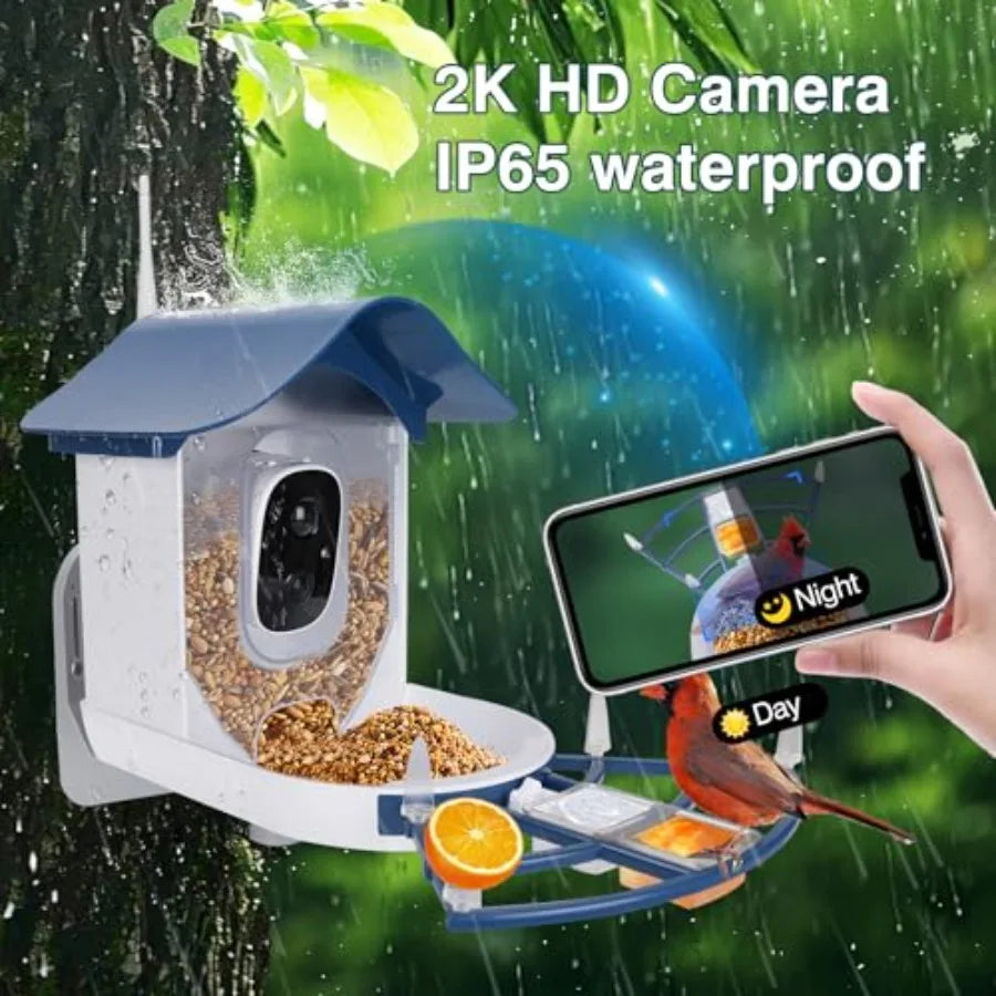 Smart Bird Feeder with CameraAI