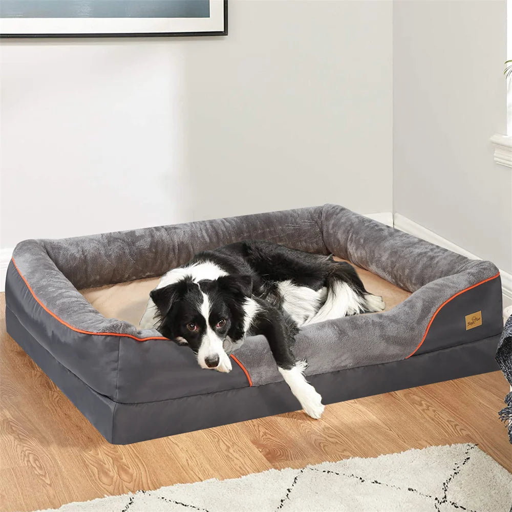 Jumbo Large Orthopedic Dog Bed