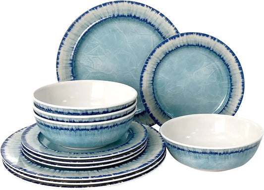 Melamine Dinnerware Set of 12 Pcs