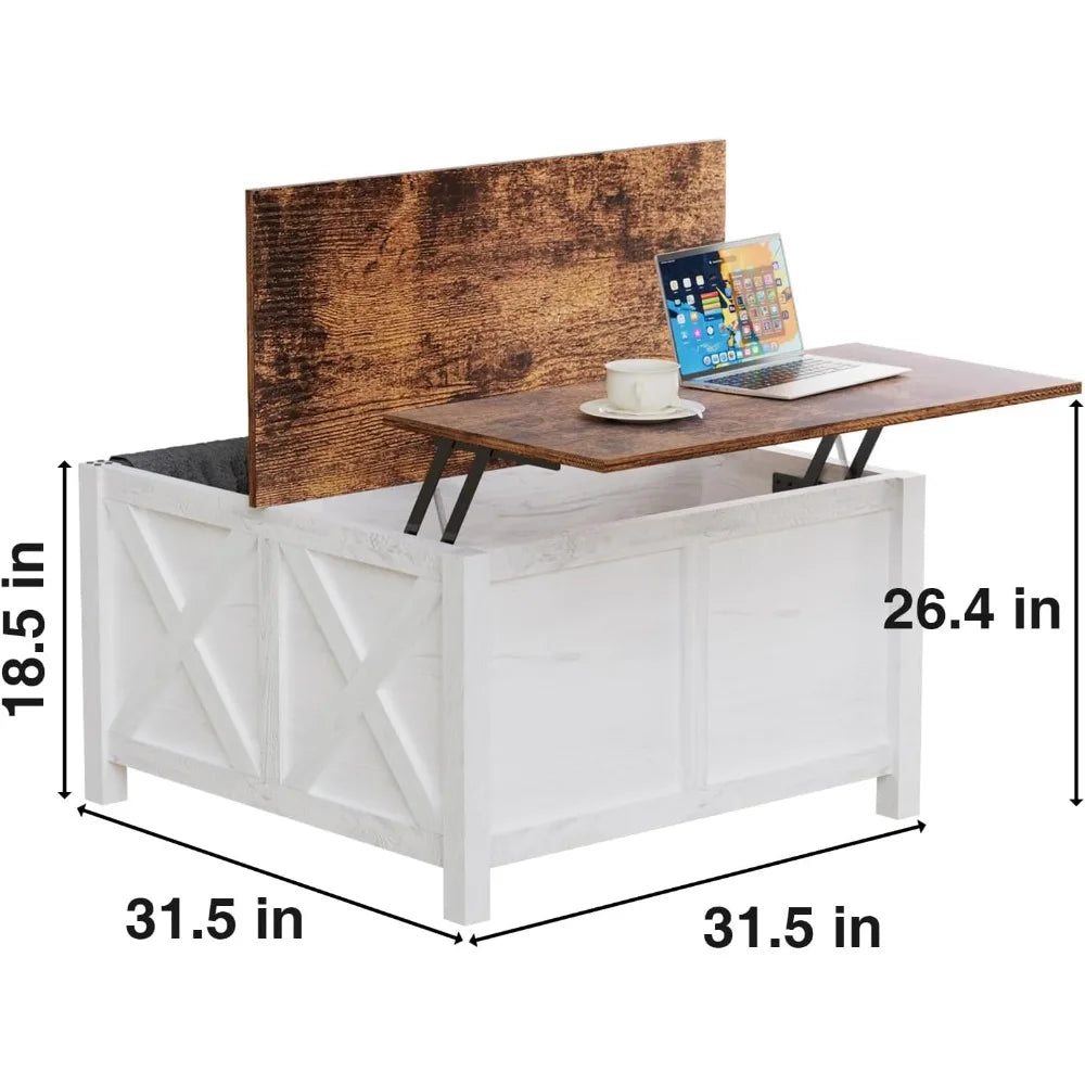 Lift Top Coffee Table With Storage