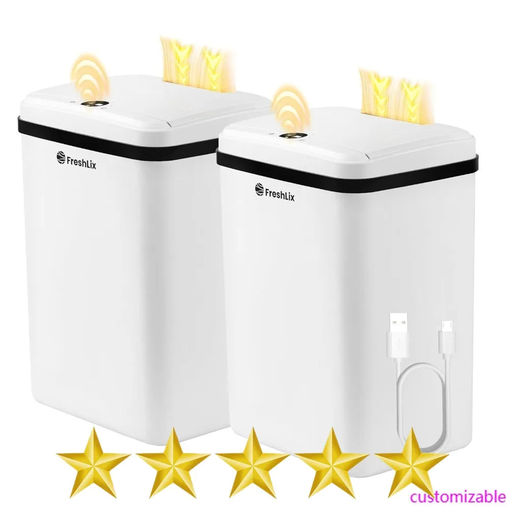 Bathroom Touchless Trash Can 4 Gallon