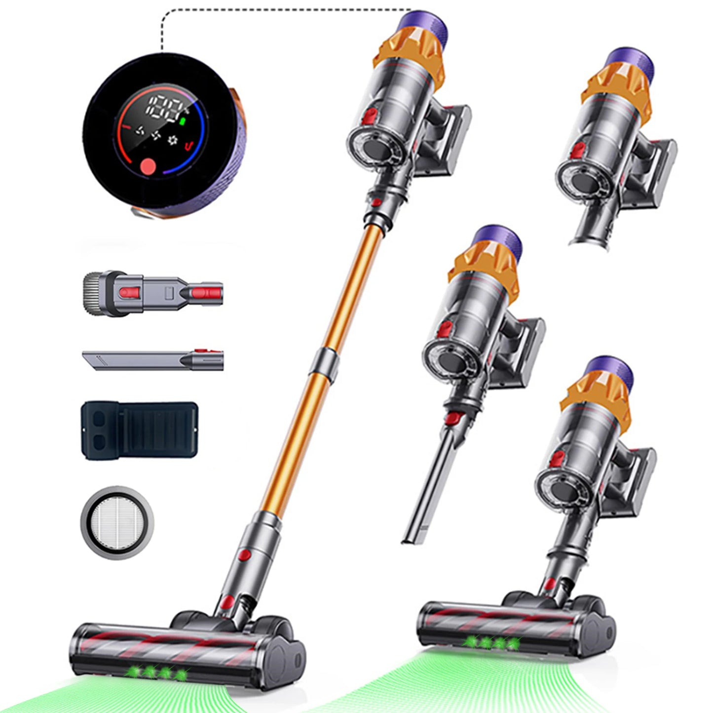 V18 Cordless Vacuum Cleaner 550W